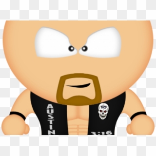 Steve Austin Clipart Stone Cold - South Park Wwe Wrestlers, HD Png Download
