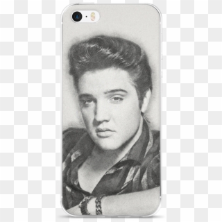 Elvis Mockup Back Iphone 55sse Original - Elvis Presley In Colour, HD Png Download