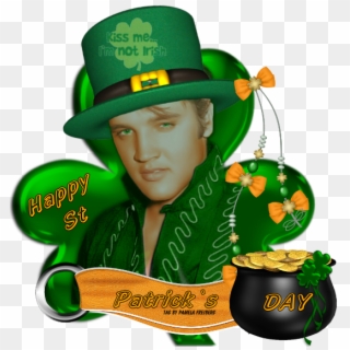 Happy St P Day Photo Stpatrick - Elvis Aaron Presley, HD Png Download