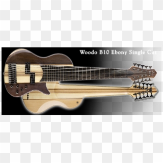 2016 12 10 Woodo B10 Ebony Single Cut - Woodo 6 String Bass, HD Png Download