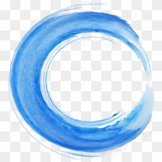 #paintstrokes #paintsmear #paintstroke #paintsmears - Blue Vector Circle Png, Transparent Png
