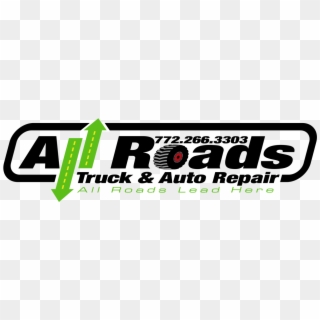 All Roads Truck & Auto Repair Logo - Poster, HD Png Download - 1280x333 ...