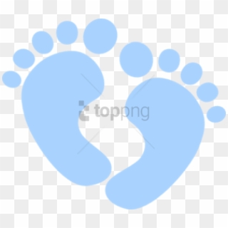 Free Png Baby Boy Footprints Png Image With Transparent - Baby Foot Clip Art, Png Download