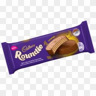 Cadbury Roundie Caramel - Cadbury Roundie Milk Chocolate, HD Png Download