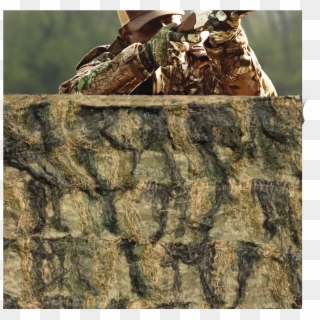 5' X 12' Ghillie Blind Camouflage Netting - Outcrop, HD Png Download