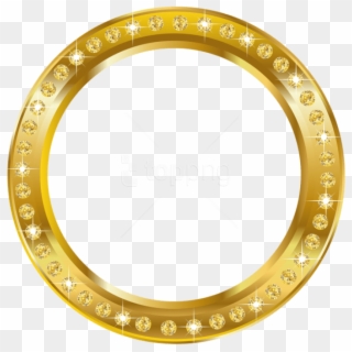 Free Png Download Round Frame Border Gold Clipart Png - National Syndicalist Party Of Usa, Transparent Png