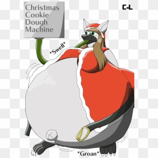 [trade] Christmas Cookie Doush Filling - Cartoon, HD Png Download