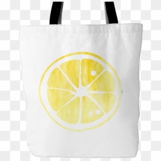Lemon, Orange Or Lime Slice Design On 18 X18 Lined - Tote Bag, HD Png Download