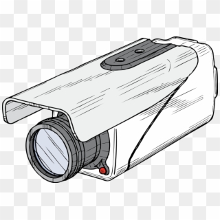 Camera Png - Cartoon Surveillance Camera, Transparent Png