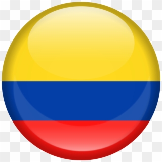 Colombia / Es Cambiar De - Bandera De Colombia Redonda, HD Png Download
