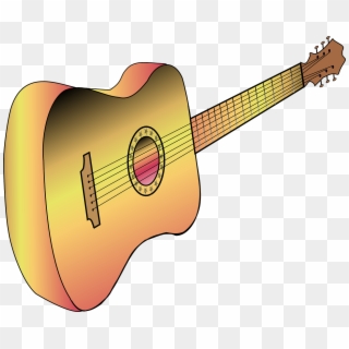 Guitar Acoustic Music - Profil Gitar, HD Png Download