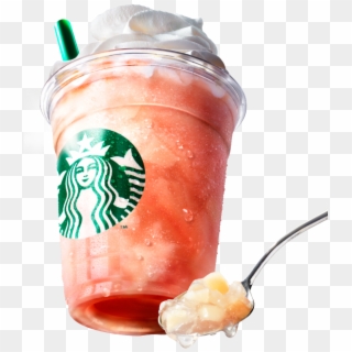 Peach In Peach Frappuccino - Starbucks New Logo 2011, HD Png Download