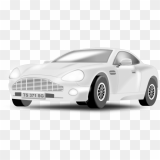 This Free Icons Png Design Of Silvery Car - Silver Car Clipart, Transparent Png