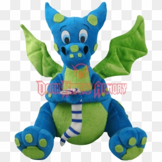 Blue Dragon Plush - Stuffed Toy, HD Png Download