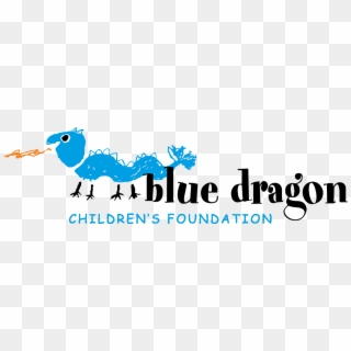 Blue Dragon Long Logo Transparent Background - Blue Dragon Children's Foundation, HD Png Download