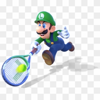 Smash Clipart Tennis - Luigi Mario Tennis Png, Transparent Png