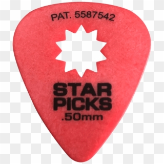 Star Pick Guitar Picks, 12-pack - Emblem, HD Png Download