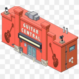 Guitar Center Logo Png - Los Simpson Tapped Out Edificios, Transparent Png