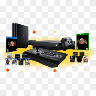 Sony Ps4 Pro Or Xbox One X Gaming Console Giveaway - Video Game Console, HD Png Download