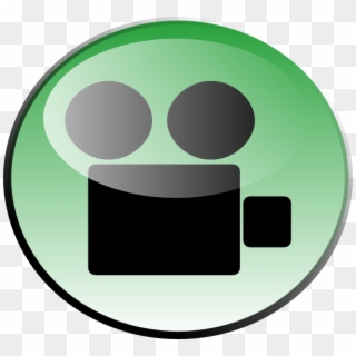 Clipart Black And White Green Video Icon - Video Green, HD Png Download