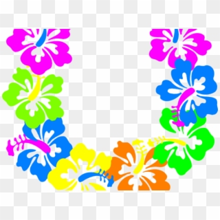 Hawaii Clipart Hawaiian Floral - Hibiscus Clip Art, HD Png Download