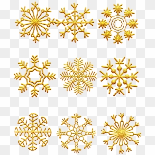 Three Dimensional Snowflake Retro Decoration Png And - Pixel Art Snowflake, Transparent Png
