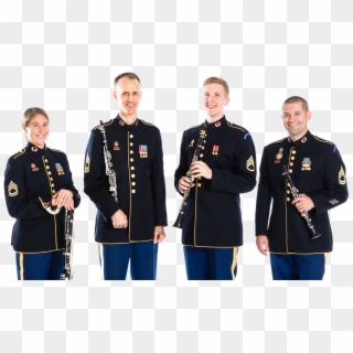 The United States Army Field Band Clarinet Quartet - Military Officer, HD Png Download