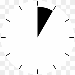 Clock Vector Free - Clock 1 Hour Clipart, HD Png Download