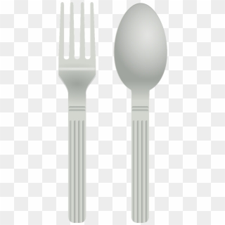 Fork Spoon Silverware Cutlery Png Image - Fork And Spoon Transparent, Png Download