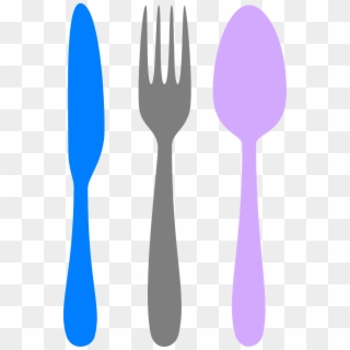 Knife Fork Spoon Silverware Png Image - Transparent Plastic Cutlery Png, Png Download