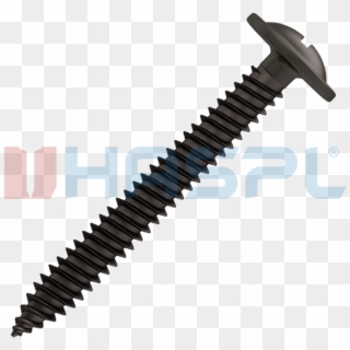 Drywall Screw With Flange Head And Double Thread 4,2x055 - M8x1 25 Press In Stud, HD Png Download