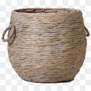 Water Hyacinth Fishbowl Basket - Laundry Basket, HD Png Download