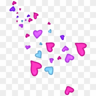#hearts #colour #floating#freetoedit, HD Png Download