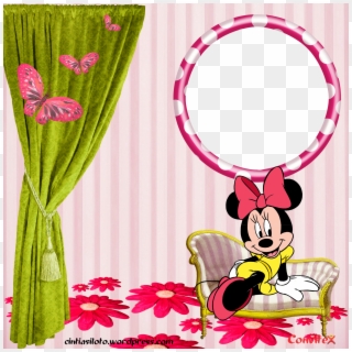 Convite Da Minnie Modelos De Convite Minie Kit Anivers - Minnie Mouse, HD Png Download