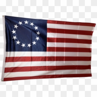 Bandera De Los Estados Unidos Variante Betsy Ross - Us Flag 13 Stars, HD Png Download