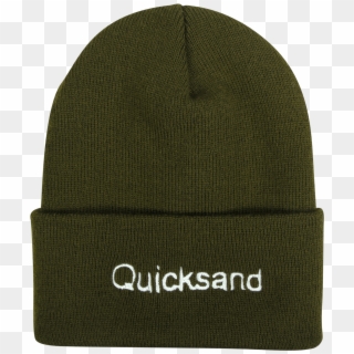Quicksand Logo Army Green Cuffed Beanie $25 - Beanie, HD Png Download