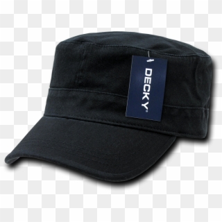 Decky Flex Cadet Flat Top Cotton Military Army Cap, HD Png Download
