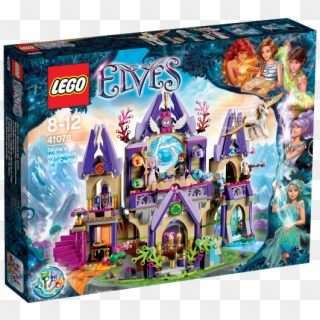Help Them Make Their Way Through The Overgrown Entrance - Lego Elves Skyra's Mysterious Sky Castle, HD Png Download