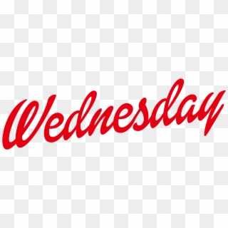 Wednesday Logo Design Png - Weekdays Png, Transparent Png