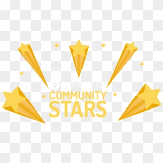 Artboard 1community Stars Background - Triangle, HD Png Download
