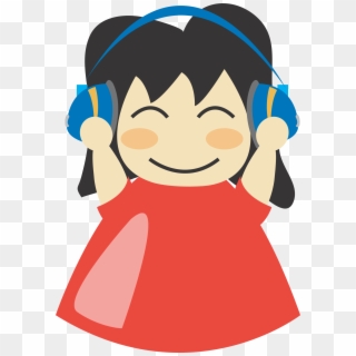Clipart - Listen To Music Clipart Png, Transparent Png