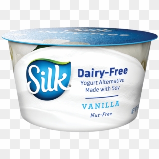 Silk Vanilla Soy Dairy-free Yogurt Alternative - Silk Dairy Free Yogurt Vanilla, HD Png Download