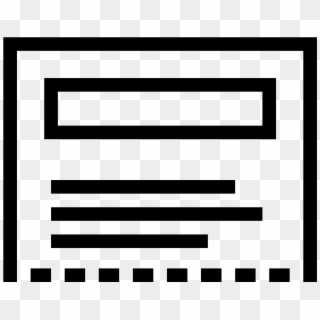 Document Icon Free Download - Header Icon, HD Png Download