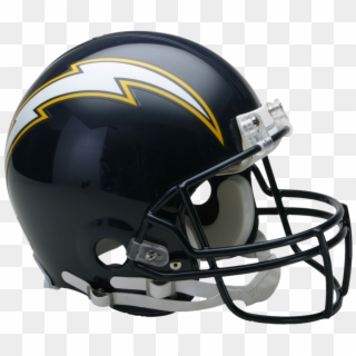 Los Angeles Chargers Vsr4 Authentic Throwback Helmet - Patriots Football Helmet, HD Png Download