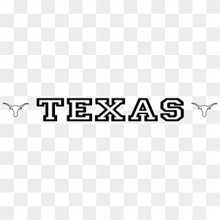 Texas Longhorns Logo Black And White - Team, HD Png Download