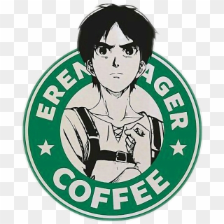 #coffee #starwars #anime #erenjaeger #eren #attack - Cartoon, HD Png Download