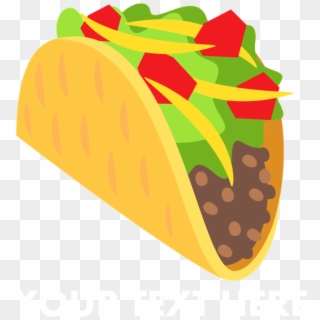 Taco Emoji Png - Emoji, Transparent Png