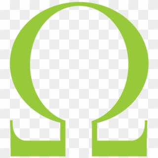 Green Omega Png, Transparent Png