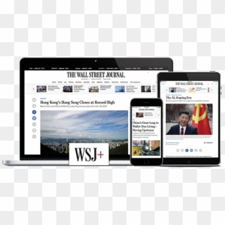 Stay Informed, Wherever You Are With Our Complete Suite - Wall Street Journal, HD Png Download
