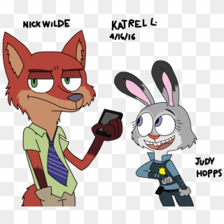 Png Library Stock Animator Drawing Judy - Nick Wilde And Judy Hopps Child, Transparent Png